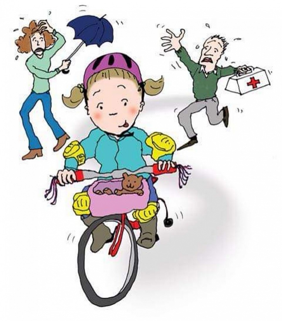 Zelf fietsen naar school. Ouders zijn veel te beschermend.