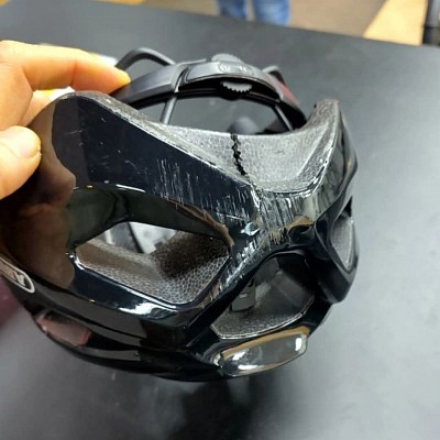 Een duidelijke breuk, na de val!